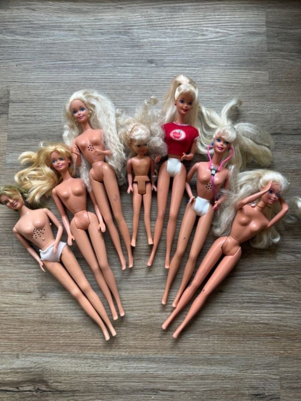Vintage Barbie superstar Lot of 7 - Britney Spears, Dr barbie and more